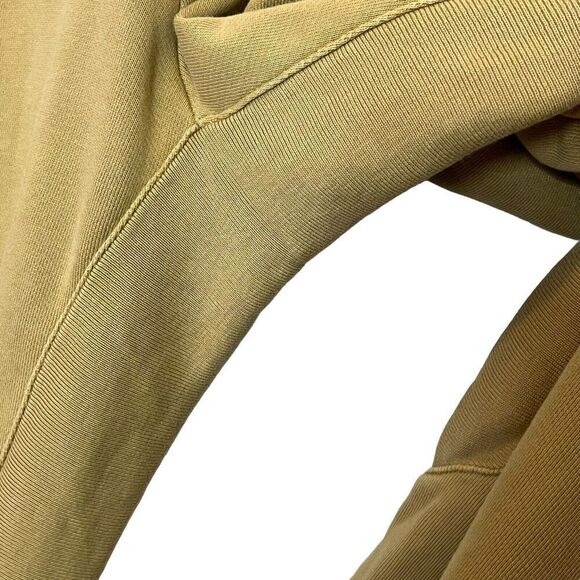 FRAME Easy Sweat Jogger Pants Vintage Camel Organic Cotton Women’s Size Medium - Picture 8 of 13